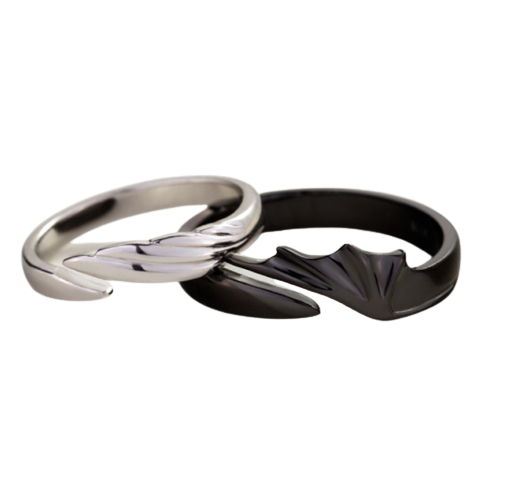 Angel & Devil Ring 925 Sterlin Silver