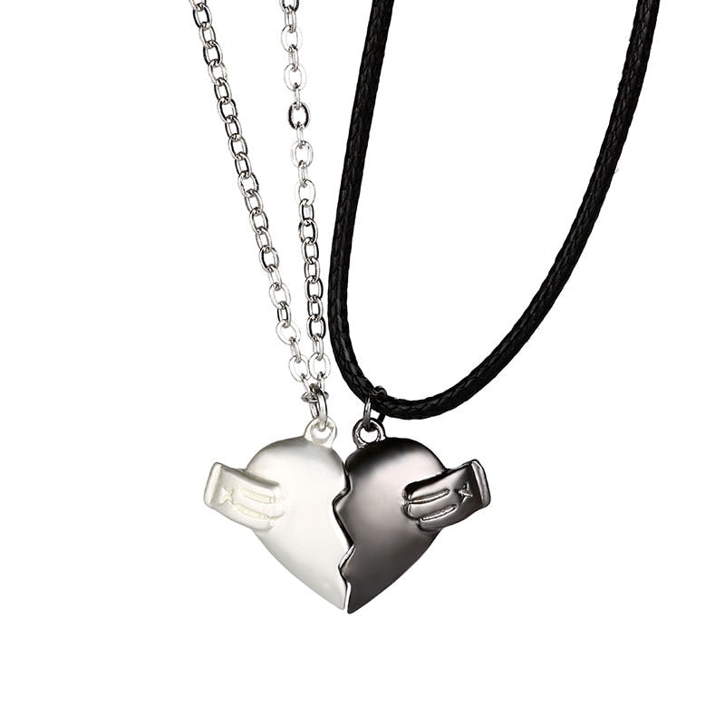 Magnetic Necklace Heart - Touch