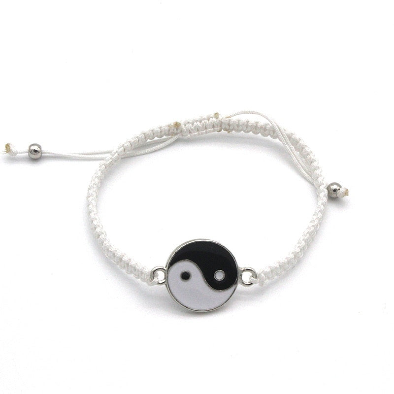 Couple Necklace + Bracelet Ying & Yang