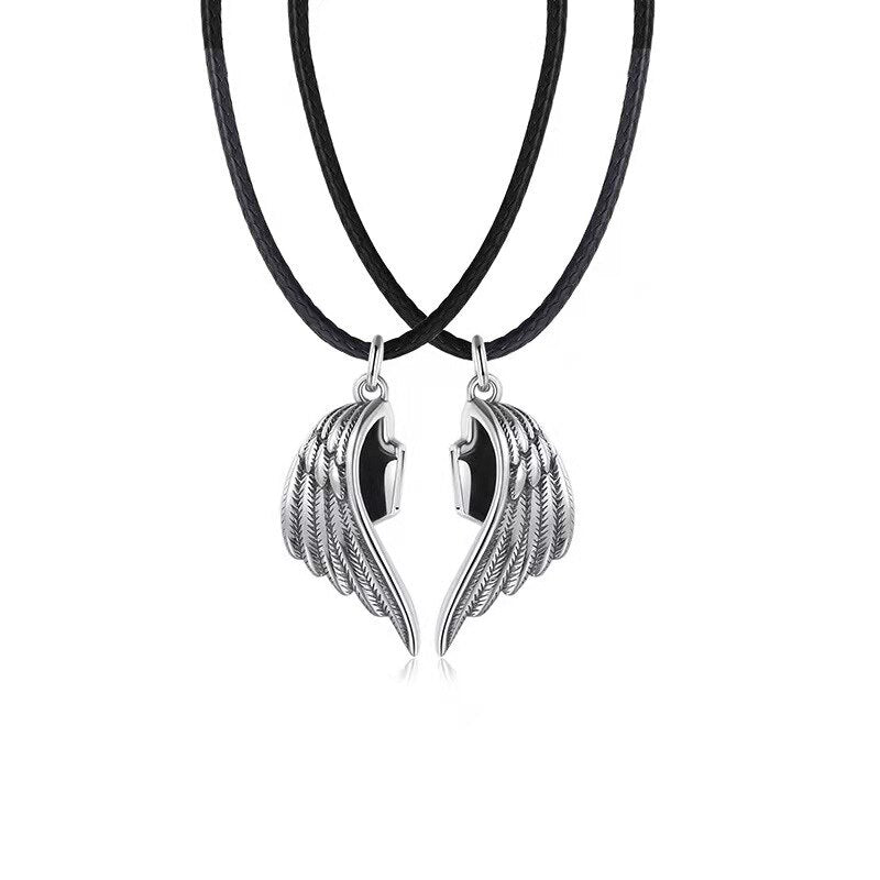 Magnetic Necklace Angel & Devil