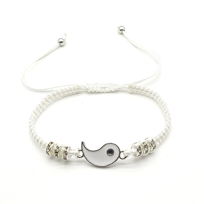 Couple Necklace + Bracelet Ying & Yang