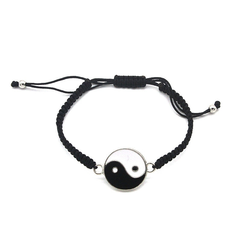 Couple Necklace + Bracelet Ying & Yang