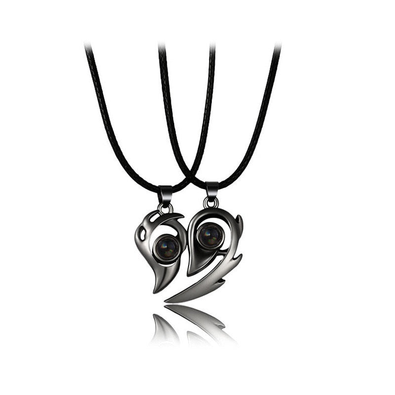 Magnetic Necklace Maori Heart