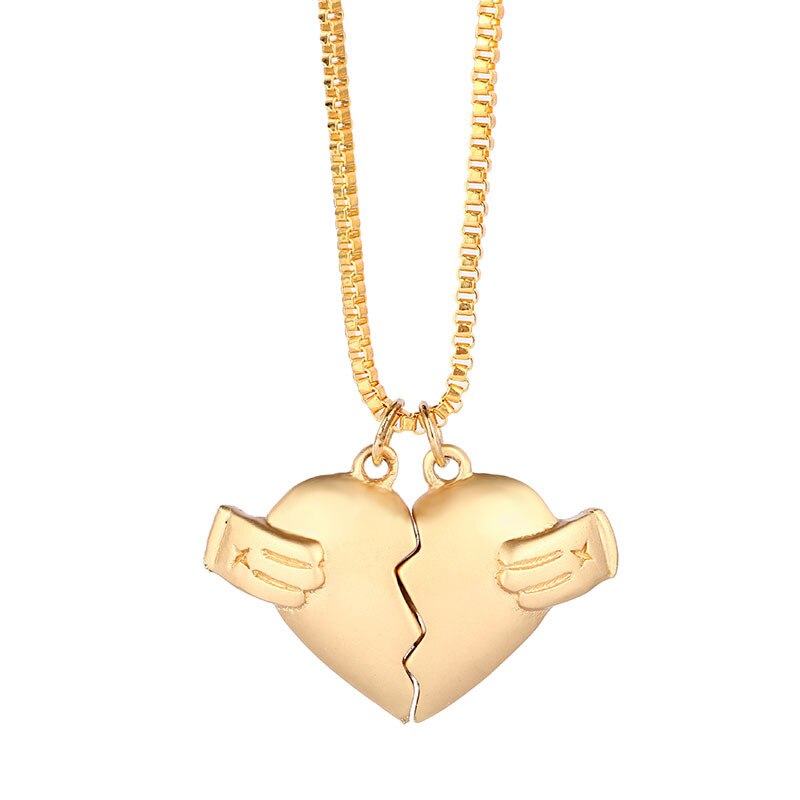 Magnetic Necklace Heart - Touch