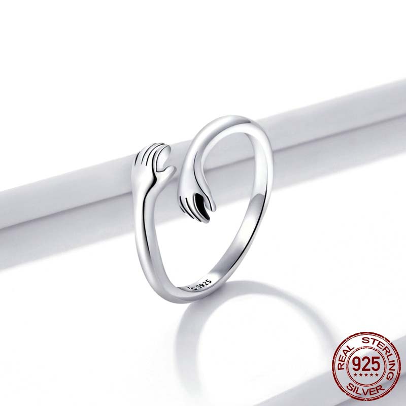 Hug Ring - S925 Sterling Silver