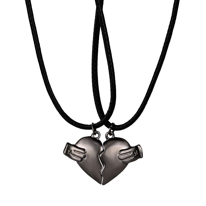 Magnetic Necklace Heart - Touch