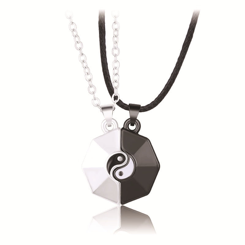 Magnetic Necklace Ying & Yang