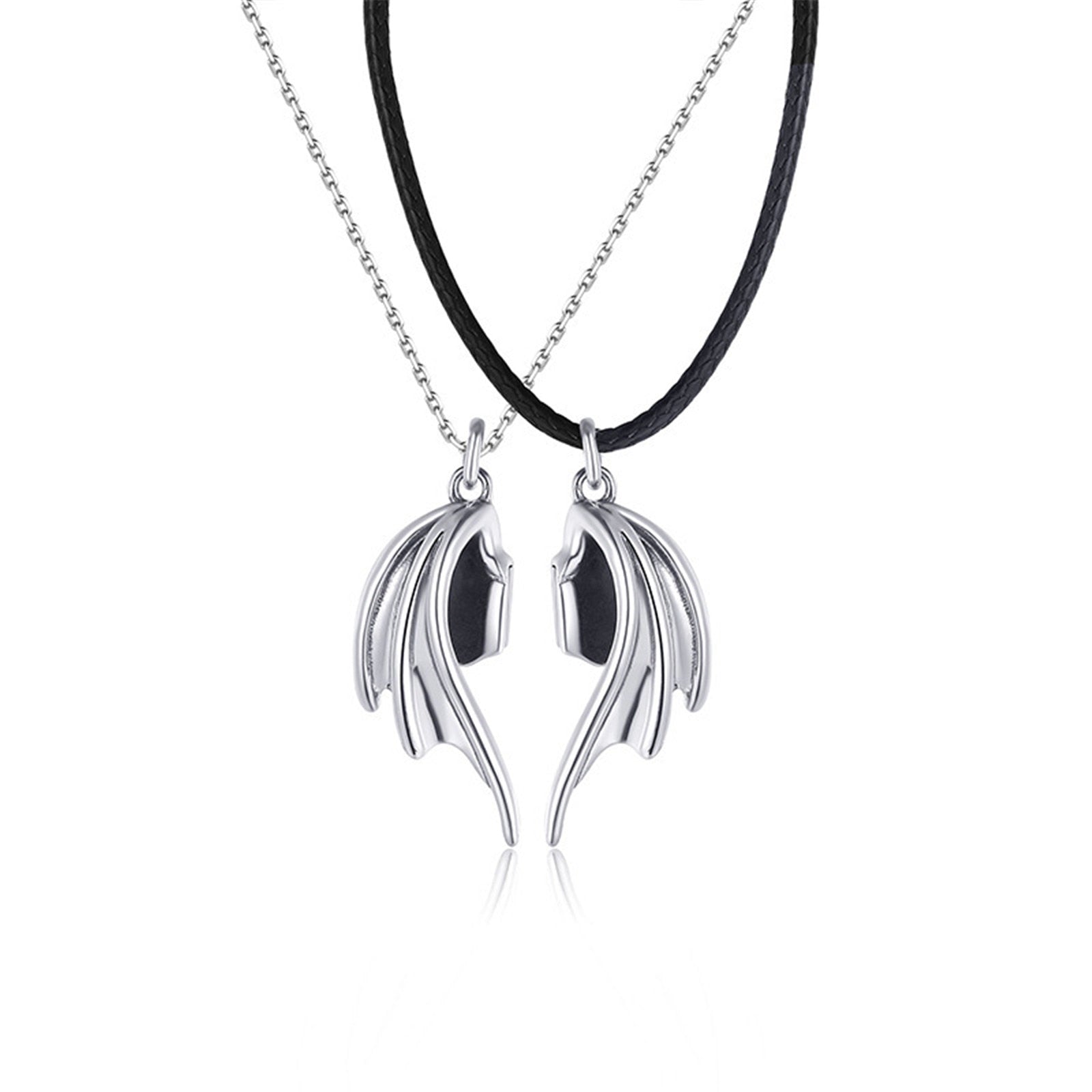 Magnetic Necklace Angel & Devil