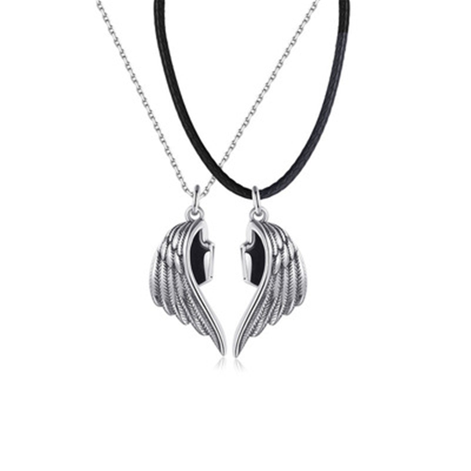 Magnetic Necklace Angel & Devil