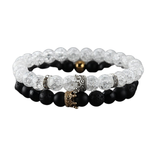 King & Queen Crown Bracelet