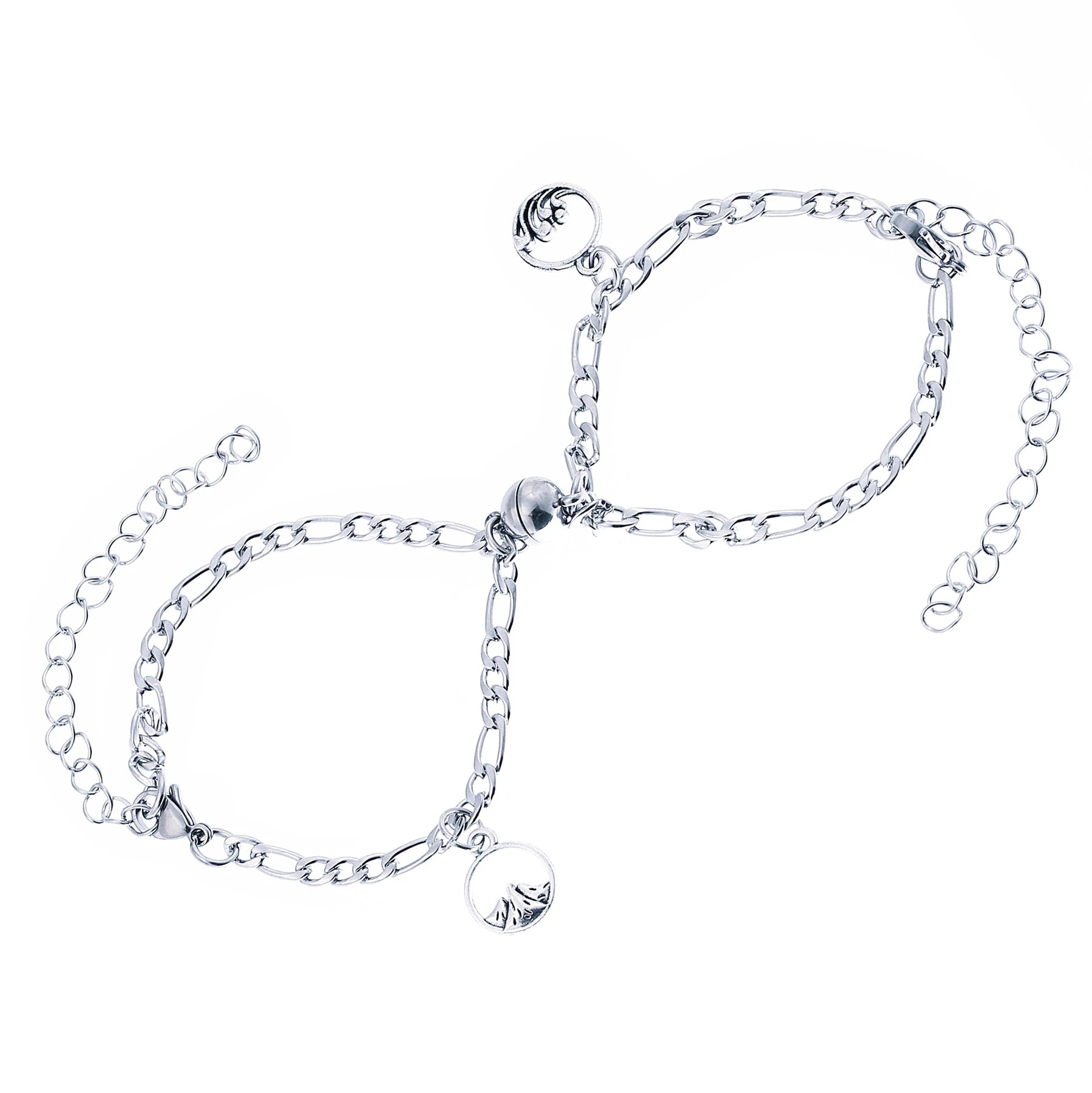 Magnetic Chain Bracelet Mountain & Sea